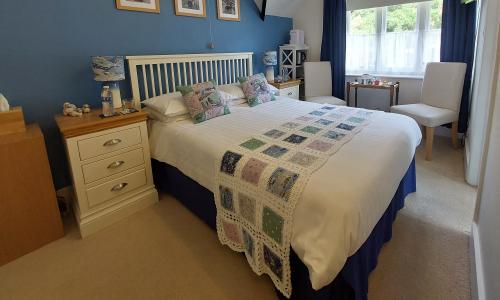 Official photograph of the Doone Retreat double room